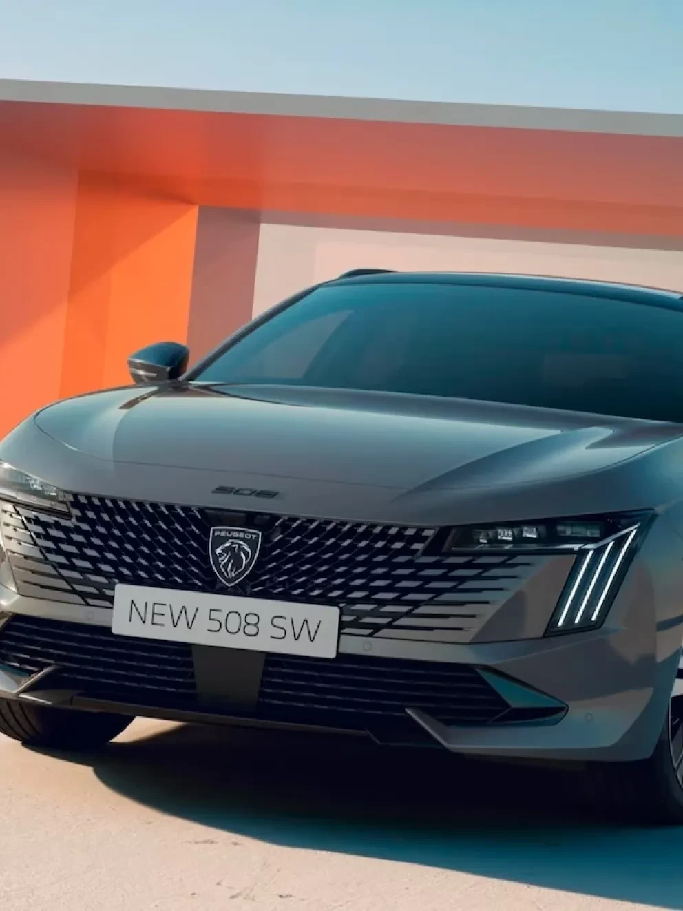 Nieuwe 508 SW voorkant