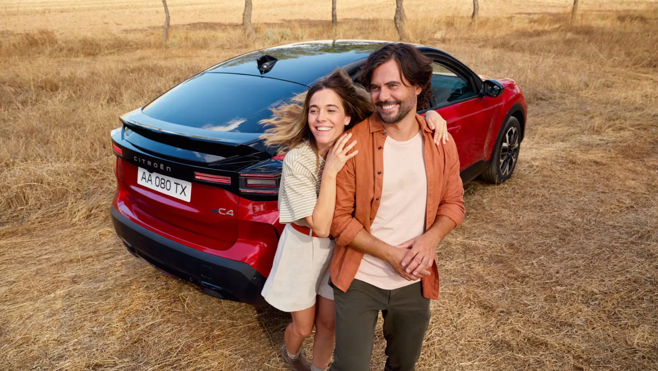 Nieuwe Citroën ë-C4 achterkant