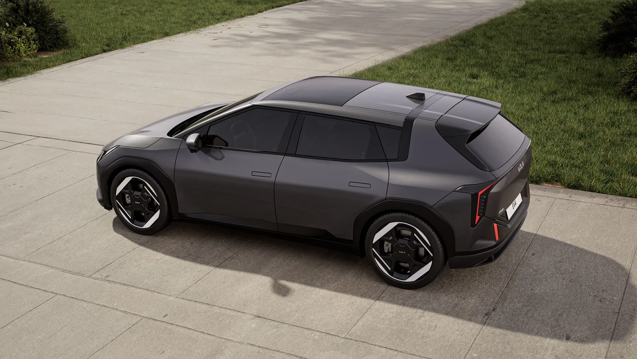 Kia EV4 Hatchback zijkant