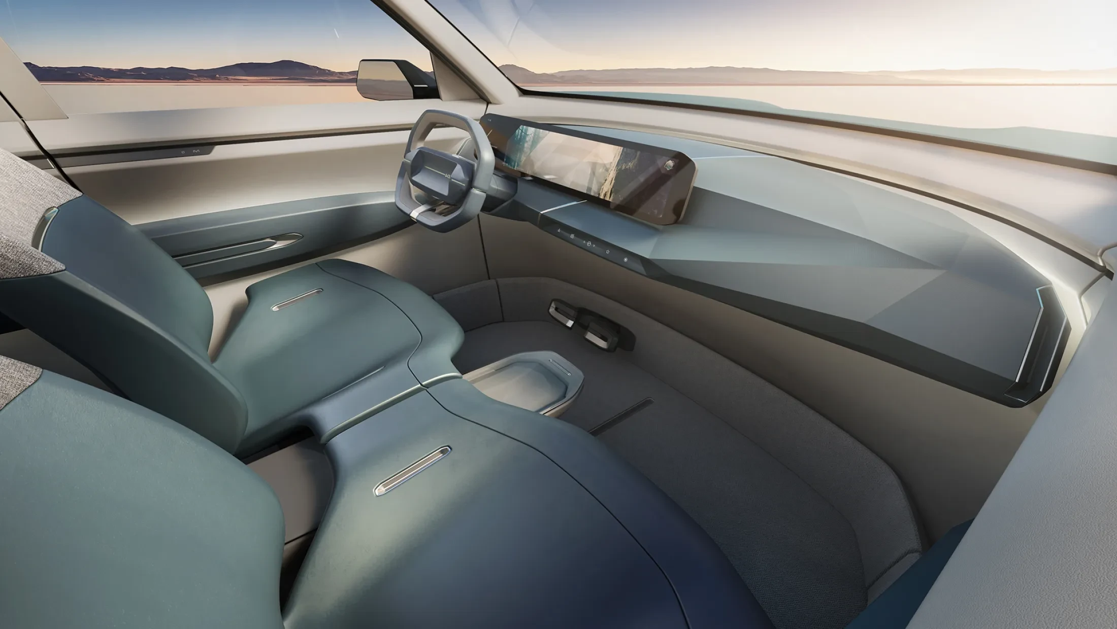 Kia EV5 concept interieur