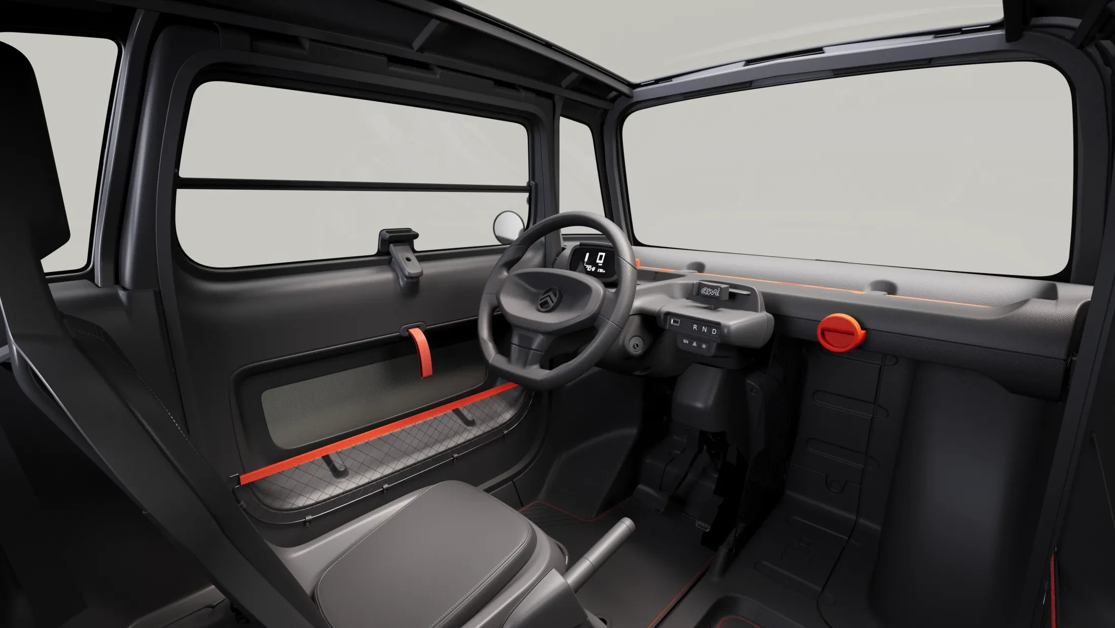 Nieuwe Citroën Ami interieur