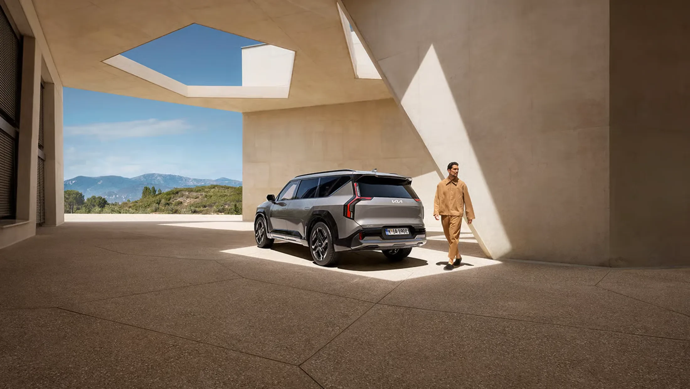 Kia EV9 GT achterkant