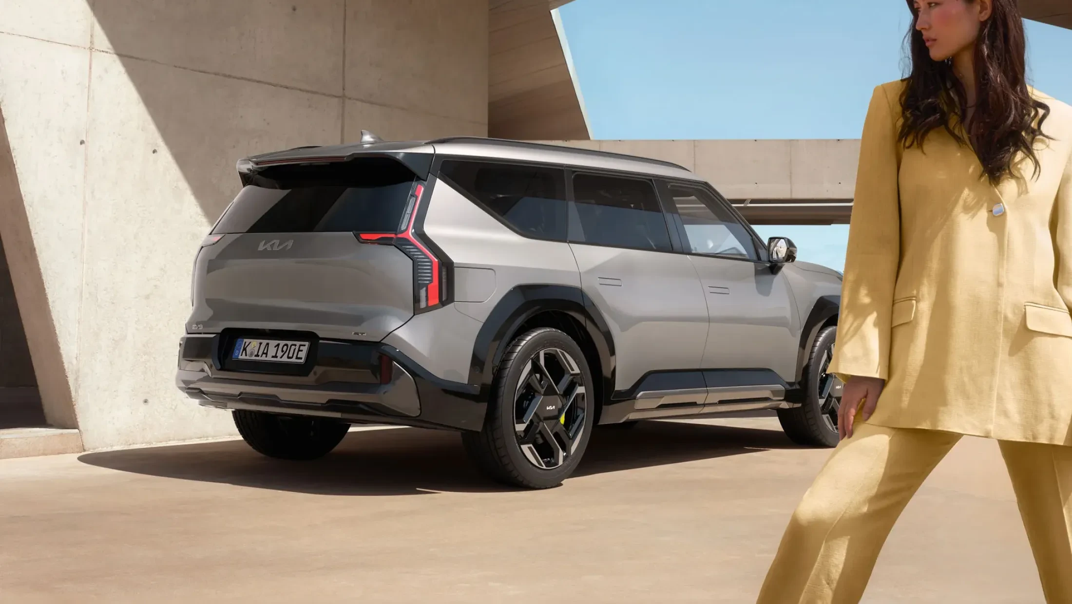 Kia EV9 GT achterkant