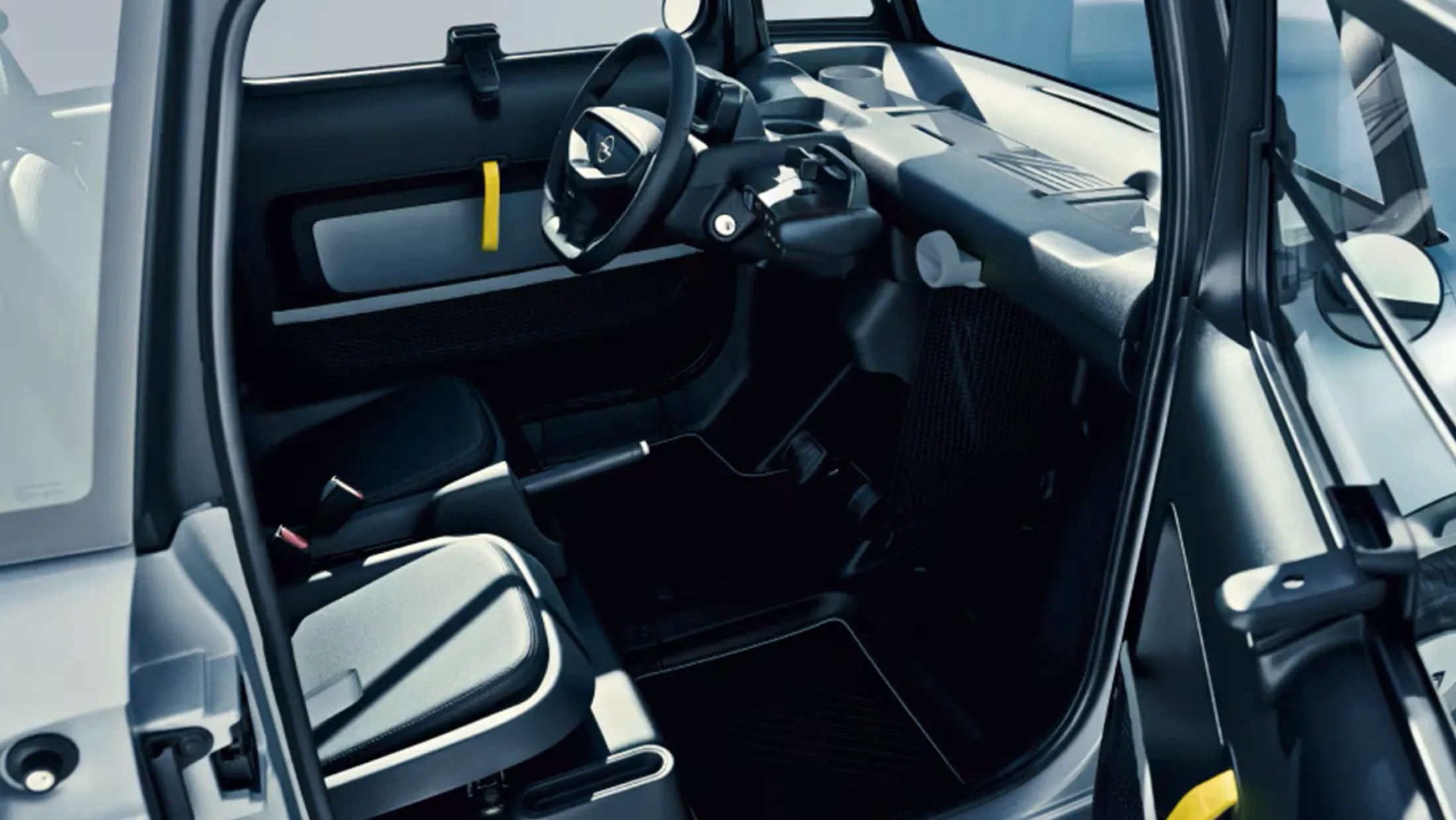 Opel Rocks electric interieur