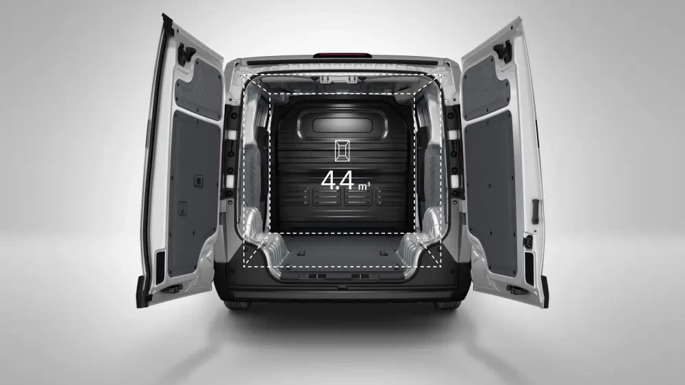 Kia PV5 Cargo laadruimte