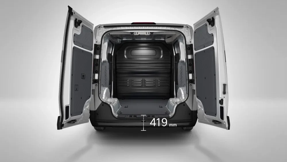 Kia PV5 Cargo laadhoogte