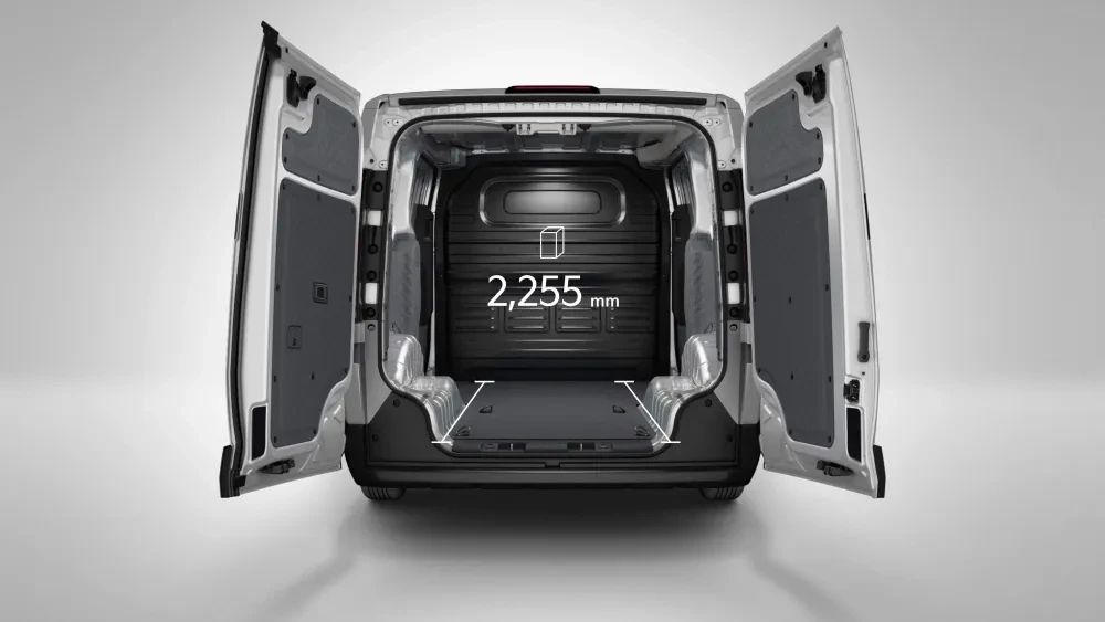 Kia PV5 Cargo lengte