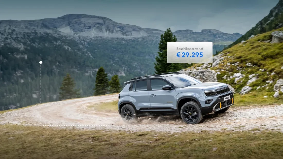 Jeep Avenger: Freedom of Choice actie