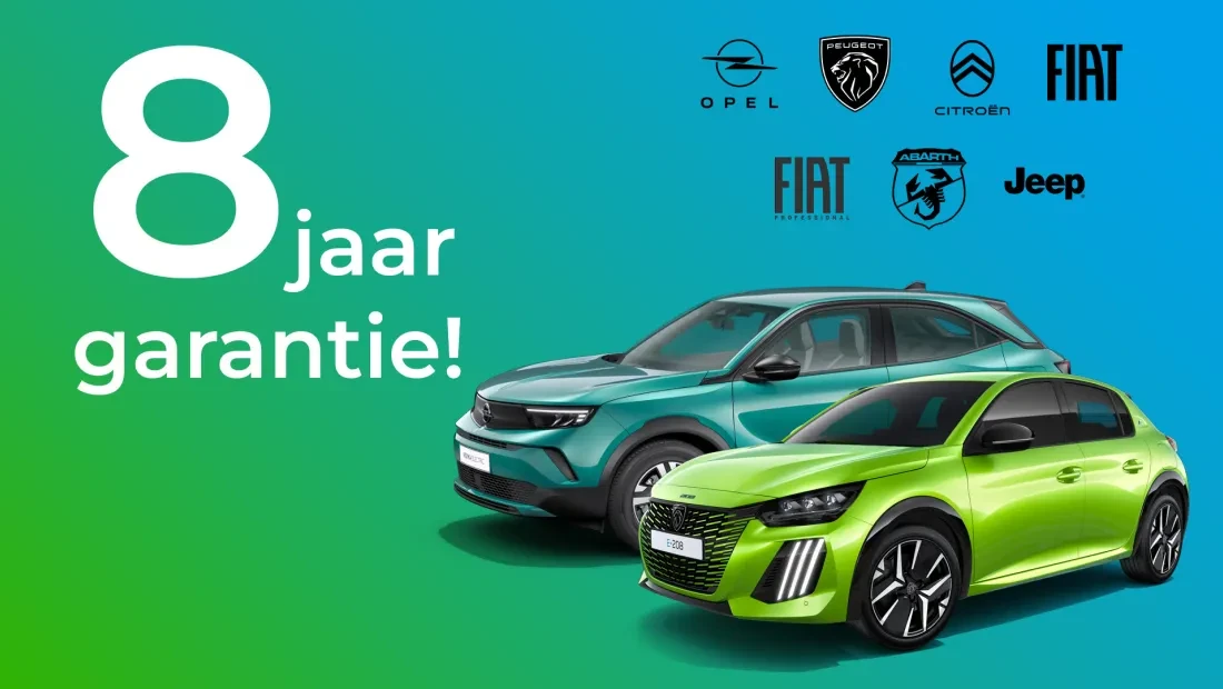 Nu 8 jaar garantie op alle Stellantis-merken bij Autocentrum Van Vliet